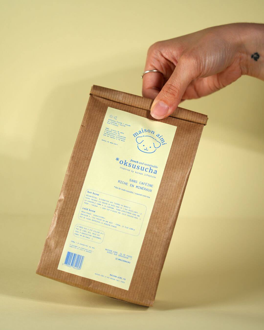 Oksusucha, infusion de maïs
