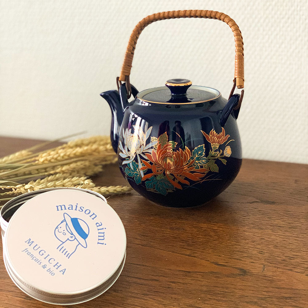 Coffret à thé - "Bleu Nuit"