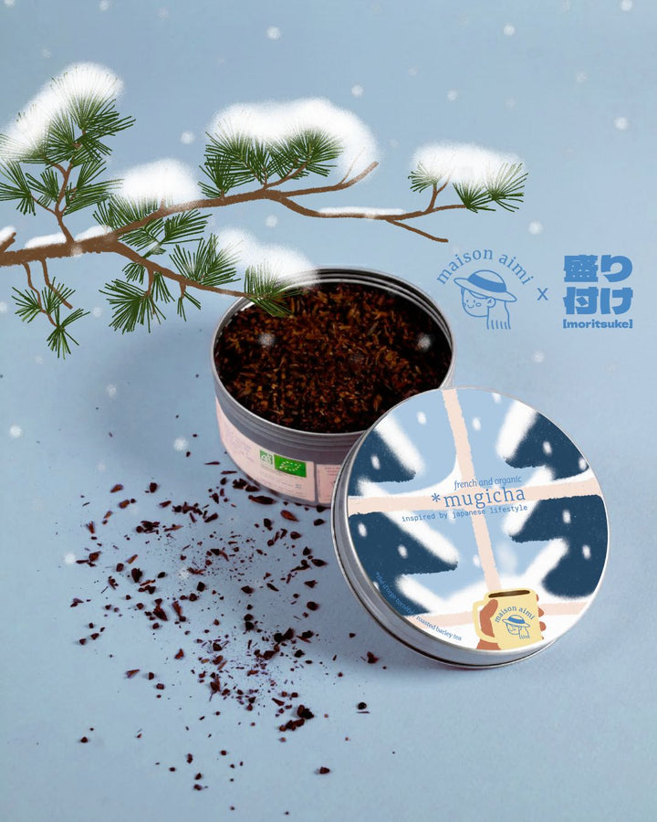 Mugicha, café d'orge - boîte édition limitée Moritsuke
