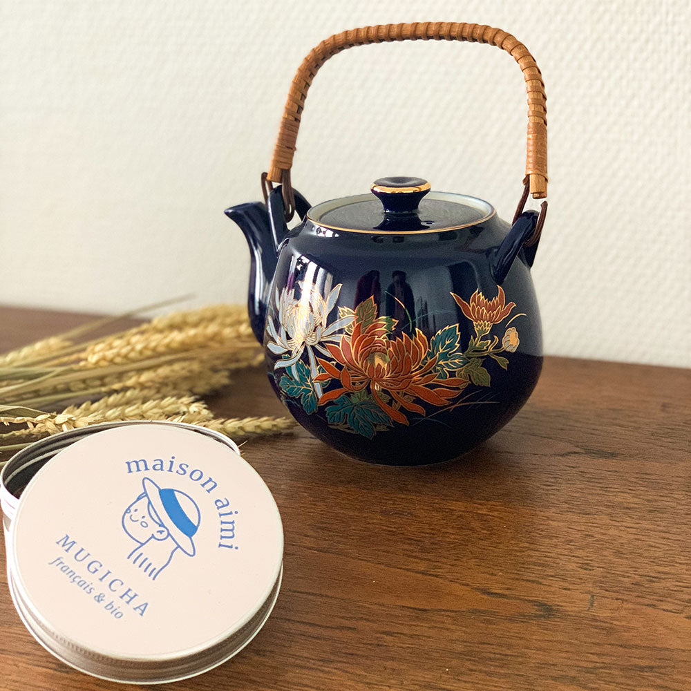 Coffret à thé - Fleurs Bleues – maisonaimi